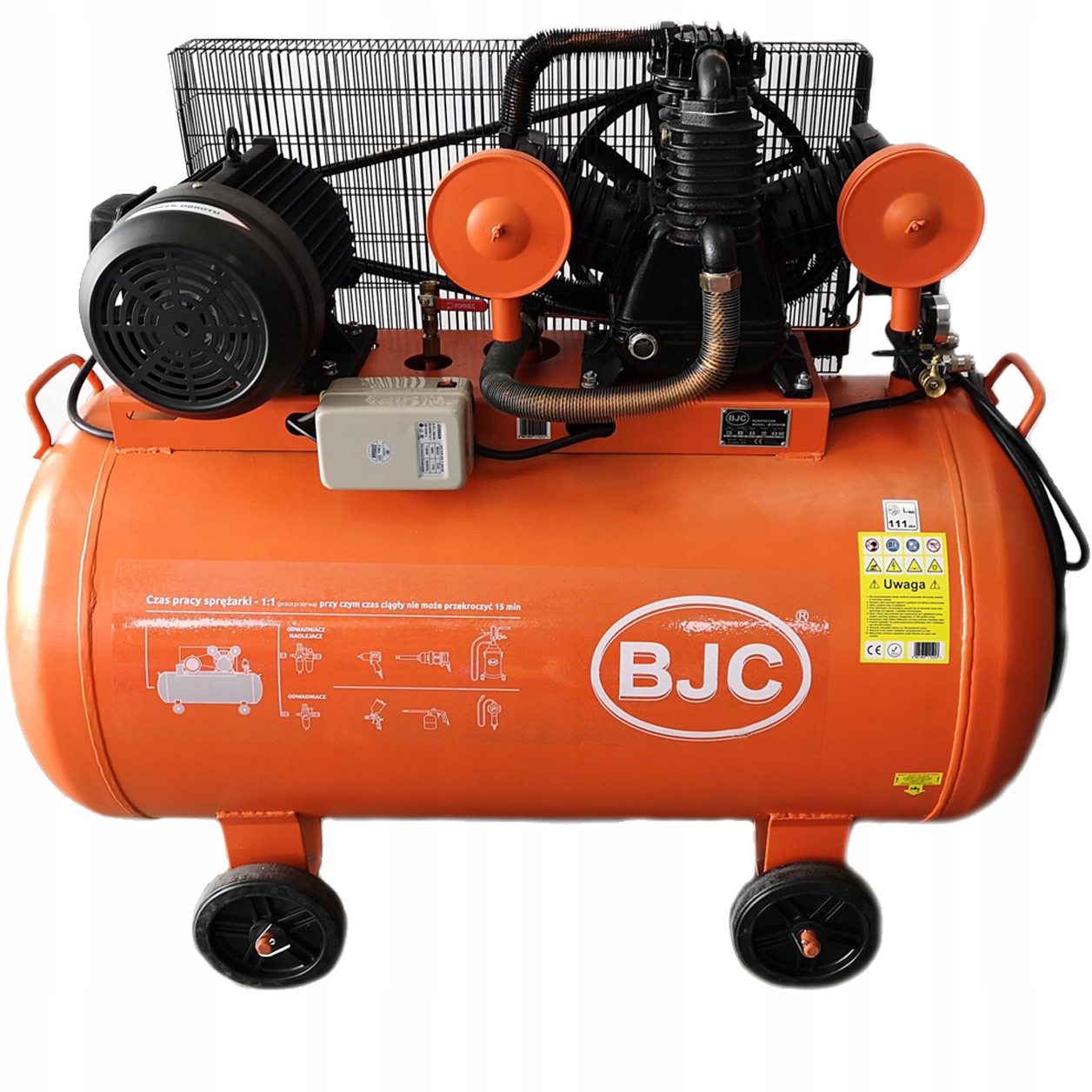 BJC 350L HW olejový kompresor 350 l 12,5 bar